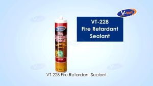 V-tech Fire Retardant Gap Sealant (Acrylic Sealant) 450g (White) (Model: VT-228)