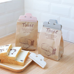 Kitchen Use Plastic Snack Bag Sealing Clip Japanese Style Chip Sealant Clamp for Home Use Food Storage