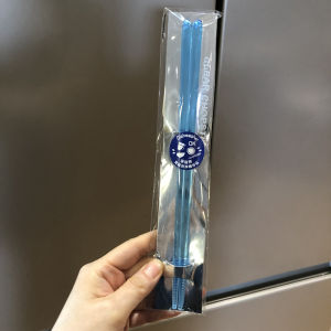 Transparent Crystal Anti-Slip Chopsticks Home Restaurant High Aesthetic Value Dinnerware Set Macaron Colored Japanese Style Pet