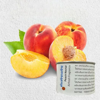 (Free Cap) INITIAL CAR PERFUME PEACH NECTAR Original