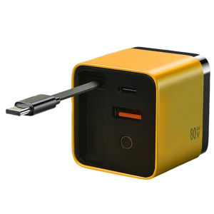 3 in 1 GaN Charger 80w Max for iPhone Phone and Laptops