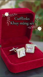 Khuy măng sét - Cufflink cao cấp lịch lãm và sang trọng đẳng cấp QT2018