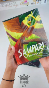 BUKU TULIS BOXY 34 Lembar BT-1621-38SPR SAMPARI Si Cenderawasih Catatan Bergaris Ruled Notebook