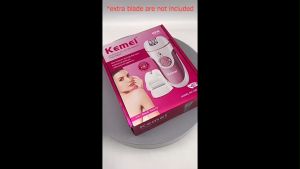 KM-1307A Travel Mini Epilator Facial Face Pubic Hair Removal Body Hair Rechargeable Portable Shaver Pencukur Bulu Ketiak