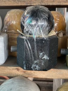 หินหมุน หินกลิ้ง หินหมุนฮวงจุ้ย ขนาด 8 เซนติเมตร ไม่มีอ่างนะคะ