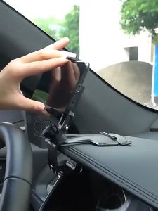 1200° Rotation Universal Car Dashboard Clip Mount 360 Degree Phone Holder Bracket GPS For 4-7 inch Phone