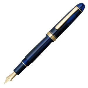 Blue 14k Gold Nib Fountain Pen