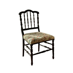 American Retro Solid Wood Dining Chair Home Use Soft Padded Back Chair Makeup Desk Chair Designer Creative Casual Chair