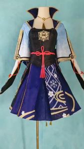 Ayaka kamisato cosplay Costume Genshin impact cosplay Halloween Anime Cloth For Women Dress Wig Party cosplay set