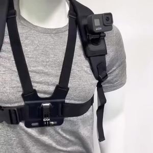 Rotatable Quick Release Backpack Strap Mount for GoPro 13 12 11 10 SJCAM AKASO Insta360 DJI Osmo Action Universal Cam Accessory