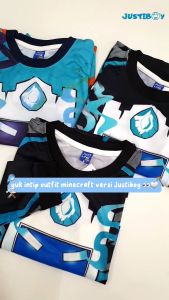 Baju Frost Diamond Anak Laki-laki 2-11 Tahun & Setelan Gaming Anak Cowok
