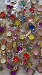 เทียมหอม ของขวัญปัจฉิม การ์ด congratulations เทียนหอม เทียน(10ชิ้น)