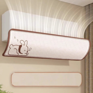 FEIZHUXIANSEN | Baby Friendly Universal No-Install Air Conditioner Wind Deflector Panel