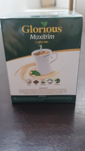 Glorious Blend Maxitrim Coffee with L-Carnitine for Slimming Burn Fat with Malunggay and Healthy Coffee
