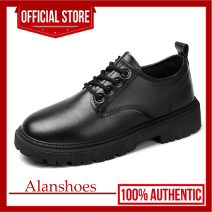 Ready Stock: 2024 NEW Durable Leather Black Shoes for Men