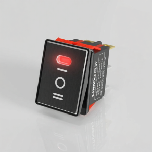 LANBOO | RGB Indicator 3-Position 6-Pin Rocker Switch 2NO 2NC