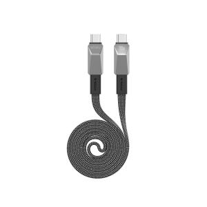 WIWU MagStack USB C to USB C Cable Magnetic Anti Tangle Flat Type C to Lightning Charger Fast Charging Cord Magnetic Charging Cable Compatible with iPhone 17 16 Series Huawei Vivo Oppo Samsung