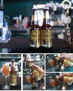 SOUL Kombucha Sparkling Probiotics Drink - กลิ่นผลไม้ ลดบวม ล้างโซเดียม สมุนไพรพลูคาวผสมคอมบูชา เครื่องดื่ม Probiotics ผสมเบต้ากลูแคน