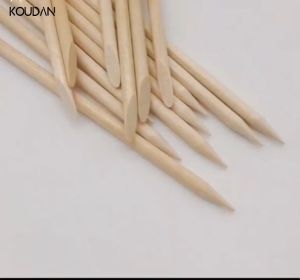 ไม้ทําความสะอาดเล็บ สําหรับทําเล็บ แบบสองหัว ขนาด 7.5 ซม อุปกรณ์ทําเล็บ