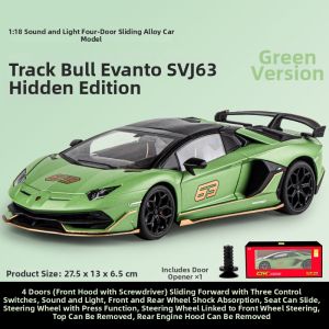 HEIMANBA | Sound and Light Sliding Alloy Model Car 1/18