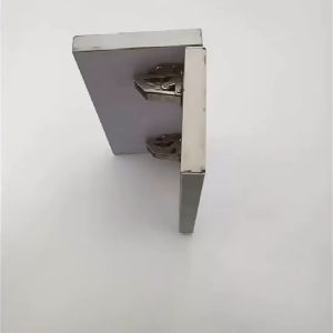 01  Bản lề cửa tủ thế hệ mới không cần khoan cốc loại 4 inch giảm chấn