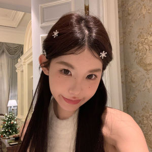 Ruru Original Pearl Snowflake Hair Clip Womens Side Hair Accessories Braided Hair Decorations Elegant Hairpins Headwear