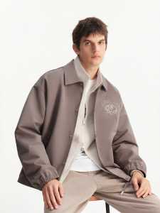 Jack Jones | NBA Collaboration Cavaliers Printed Pointed Collar Men Jacket