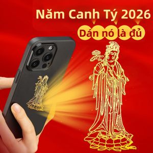 YD | Charm Bảo Vệ Tuổi Ngựa 2026 Phật Trang Trí Pendant