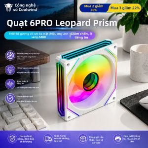 Jungle Leopard | Quạt Làm Mát Sync ARGB RGB PWM 12cm