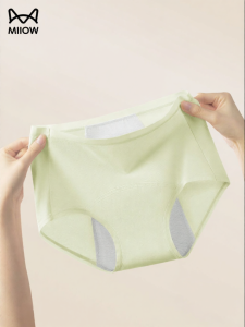 MiiOW | Quần Lót Cotton Cao Đài Kháng Khuẩn Cho Kỳ Kinh Nguyệt