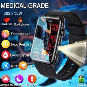 2025 NEW For Xiaomi Smart Watch ECG+PPG Temperature Monitoring Bluetooth Call Women Health Monitoring Smartwatch For Android IOS