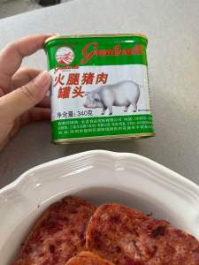 Pork Luncheon Meat 340g 长城牌午餐肉火腿猪肉340g