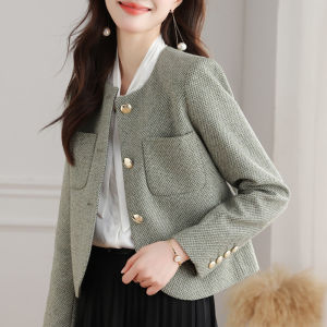 Elegant Fashion Wool Short Jacket