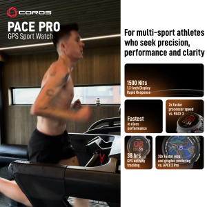 [Hot] COROS PACE Pro Performance Watch | AMOLED 1500 nits | 20 days + 38hrs with GPS | Sync to Strava
