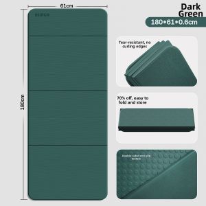 OGOGO | Foldable Non-slip Thickened Silent Yoga Mat