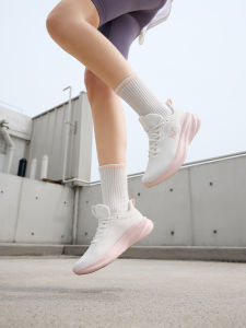 รองเท้าวิ่งผู้หญิง 361 Degrees รองเท้าวิ่งระบายอากาศได้ดี พื้นนุ่ม รองเท้าสำหรับวิ่ง รองเท้าลำลองสำหรับฤดูใบไม้ร่วง รองเท้าสำหรับเล่นกีฬา