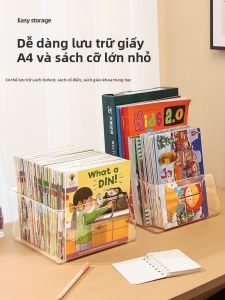 AOQILA | Transparent Childrens Book Storage Box
