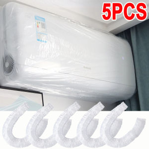 5Pcs 70x145cm Air Conditioner Dust Cover Furniture Oven Fan Cover Disposable High Elastic Bag Household Dustproof