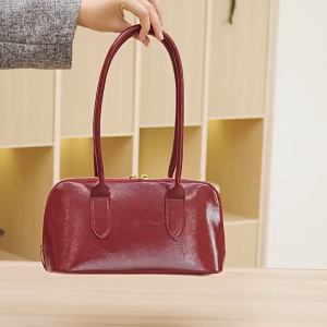 Vintage Elegance Shoulder Bag Handbag PU Leather Crossbody Bag Woman Bags