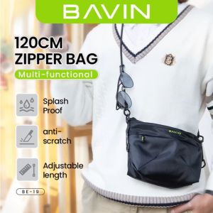 BAVIN BE19 Multi-functional 120cm Smooth Zipper Storage Bag Hanging Grid Durable Thick Nylon Fabric & Splash Proof