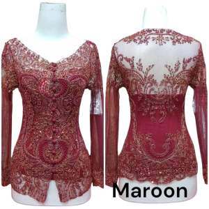 atasan kebaya wisuda sabrina payet||kebaya wanita modern||kebaya pengantin