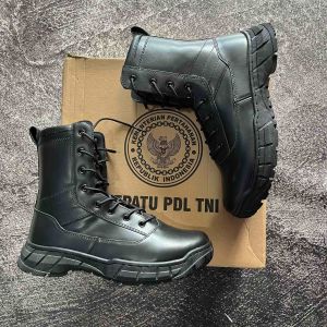 Sepatu PDL Jatah Menhan Full kulit Manggis