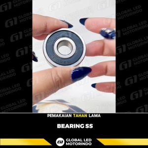 SS ASVONIC Bearing Motor Bantalan Roda Motor Lahar 6004-2RS 6201-2RS 6202-2RS 6203-2RS 6300-2RS 6301-2RS Harga Satuan