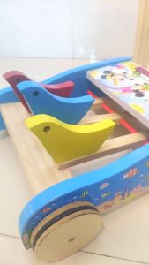 Xe tập đi lóc cóc gỗ Song Son