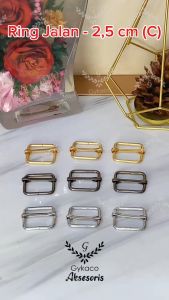 Aksesoris Tas Ring Jalan 25 cm (B) / SRE / Geser - Aksesoris Tas (IMPORT)