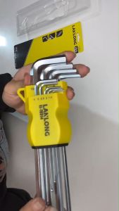 TCT ชุดประแจ ประแจหกเหลี่ยม ชุดกุญแจ เครื่องมือช่าง เหล็ก CR-V หกเหลี่ยม ยาวพิเศษ LL70312-LL70314