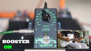 Efek gitar booster ASFX murah guitar pedal boost AS Effect stompbox