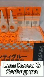 Klik-Beli (PROMO SPECIAL ISI 10 PCS) Lem G / Lem Korea G / Lem Tetes Cair G / Lem Cairan G Perekat Serbaguna