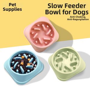 7o | Slow Feeding Anti-Spill and Choking-Prevention Pet Bowl