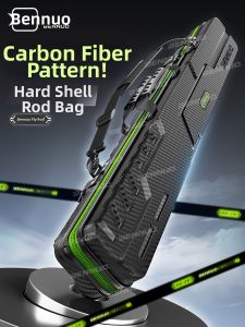 BENNUO | Hardshell Large Capacity Fishing Rod Bag